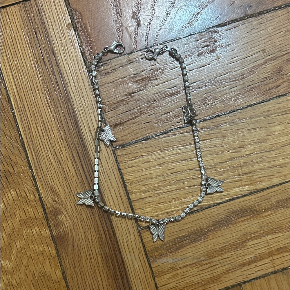 Silver Butterfly Charm